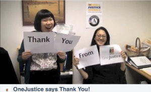 One Justice Thank You 2